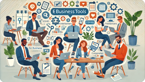 eBusiness Tools Online illustration